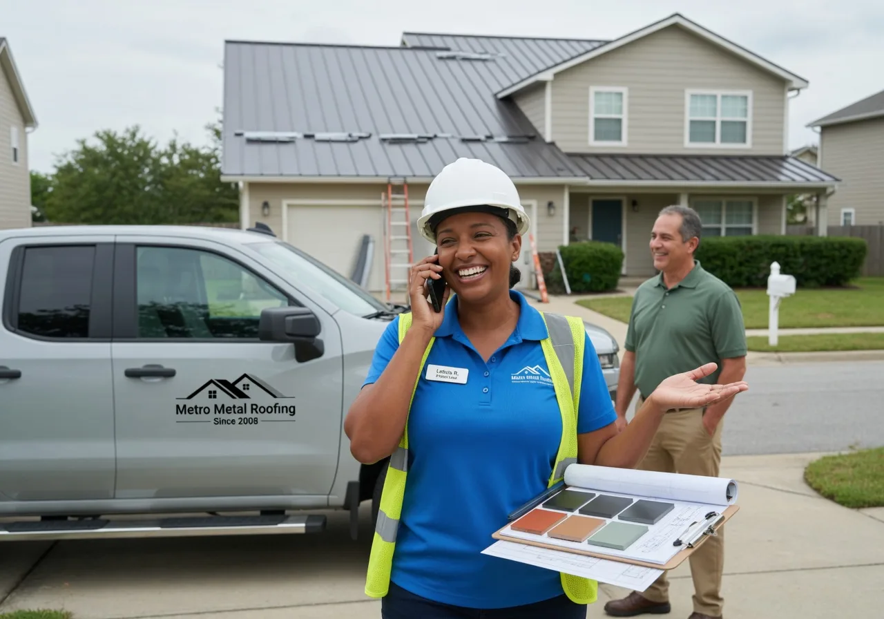 Storm Damage Metal Roof Repair in Banks, AL